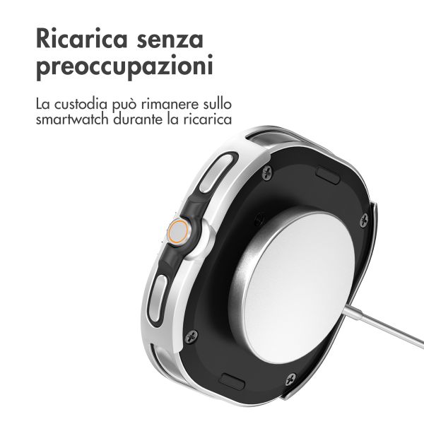 imoshion Cover rigida Bumper Samsung Galaxy Watch 8 Classic (46 mm) - Argento