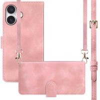 imoshion Cover a libro con Cordino Apple iPhone 17 - Rosa