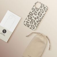 Selencia Cover Sabi Stampa pantera con MagSafe Apple iPhone 13 - Soft Ivory