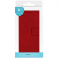 imoshion Cover a libro di Lusso Apple iPhone SE (2022 / 2020) / 8 / 7 / 6(s) - Rosso