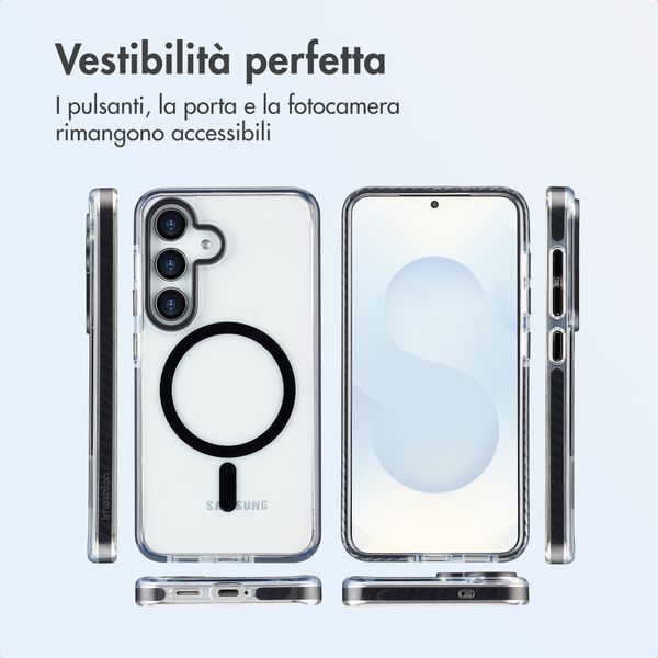 imoshion Cover Combat MagSafe Samsung Galaxy S25 - Nero