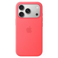 Apple Cover in silicone con MagSafe Apple iPhone 17 Pro - Bright Guava