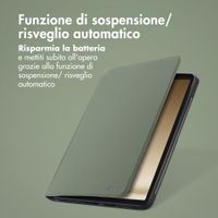 Accezz Cover Tablet Classica Samsung Galaxy Tab A9 8.7 pollici - Verde