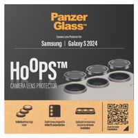 PanzerGlass Pellicole protettive fotocamera Hoops Optic Rings Samsung Galaxy S24 - Nero