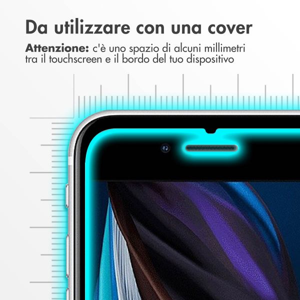 Accezz Vetro temperato, confezione da 2 Apple iPhone SE (2022 / 2020)
