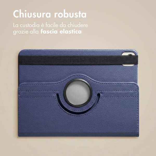 imoshion Cover Girevole a 360° Apple iPad Air 13 pollici (2026) M4 / (2025) M3 / (2024) M2 - Blu scuro