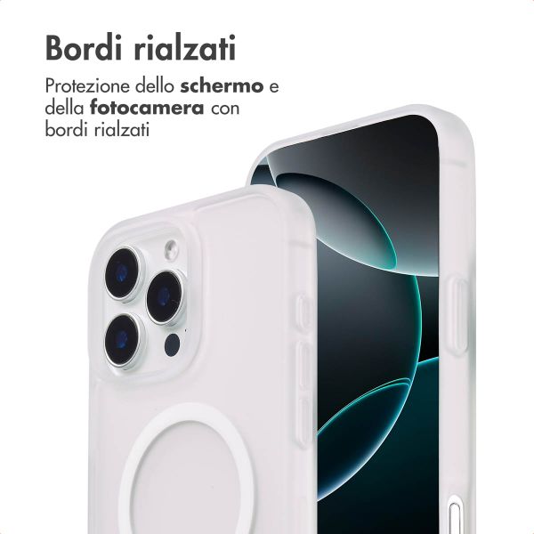 imoshion Cover posteriore Color Guard con MagSafe Apple iPhone 16 Pro - Bianco
