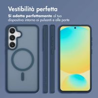 imoshion Cover posteriore Color Guard con MagSafe Samsung Galaxy S25 FE - Blu scuro