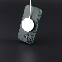 Accezz Backcover Edge con MagSafe Samsung Galaxy S25 FE - Verde