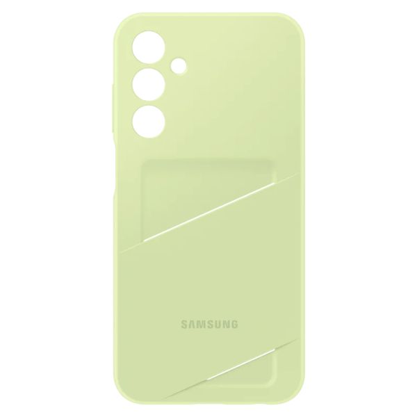 Samsung Cover Originale con Porta Carte Samsung Galaxy A25 (5G) - Lime