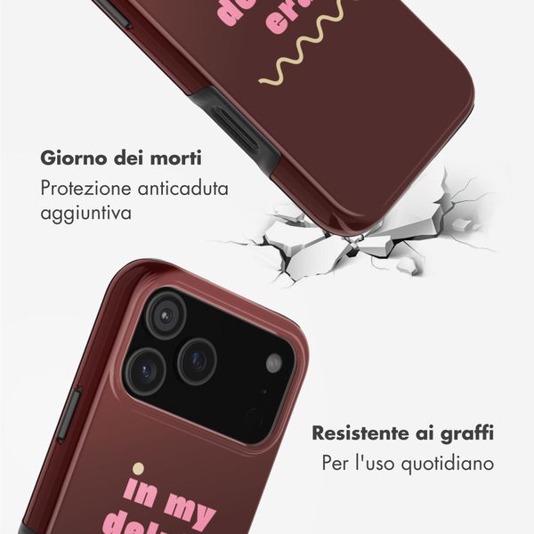 Selencia Cover posteriore Vivid con MagSafe Apple iPhone 17 Pro - Delulu