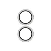 PanzerGlass Pellicoprotettiva fotocamera Hoops Optic Rings Apple iPhone 17 - Glitter Argento