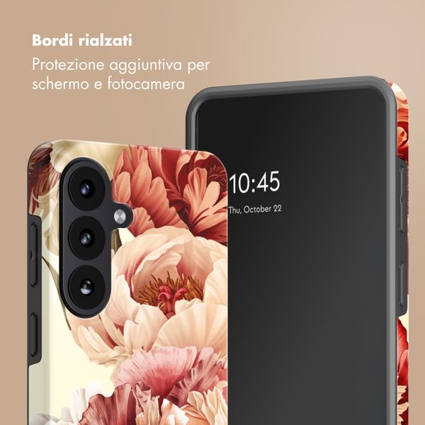 Selencia Cover Posteriore Vivid Samsung Galaxy S26 - Vintage Peony