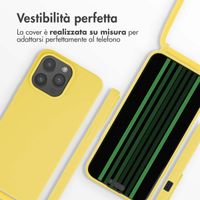 imoshion Cover in Silicone con Cordino Apple iPhone 15 Pro Max - Giallo