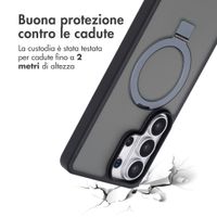 Accezz Cover con anello e supporto con MagSafe Samsung Galaxy S26 Ultra - Nero