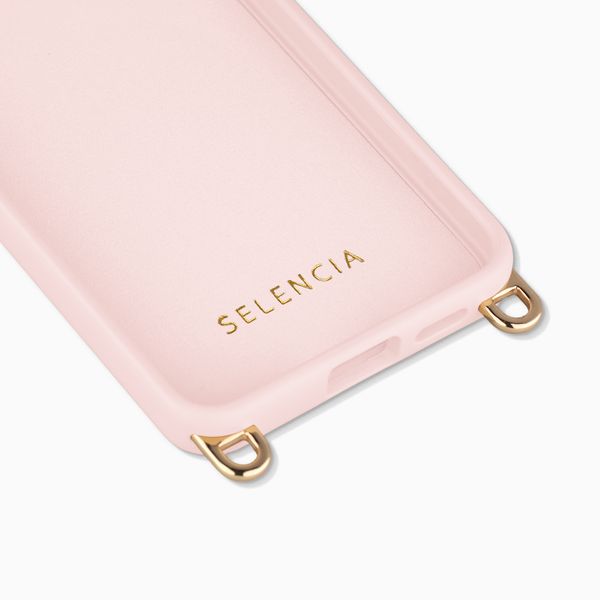 Selencia Cover posteriore Rivièra con MagSafe con ganci rimovibili Samsung Galaxy S26 - Sorbet Pink