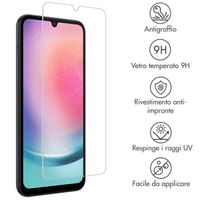 Accezz Vetro temperato, confezione da 2 Samsung Galaxy A25 (5G)