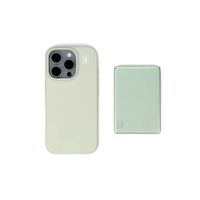 iDeal of Sweden MagSafe Powerbank Slim 5.000 mAh - Powerbank wireless - Sage Green
