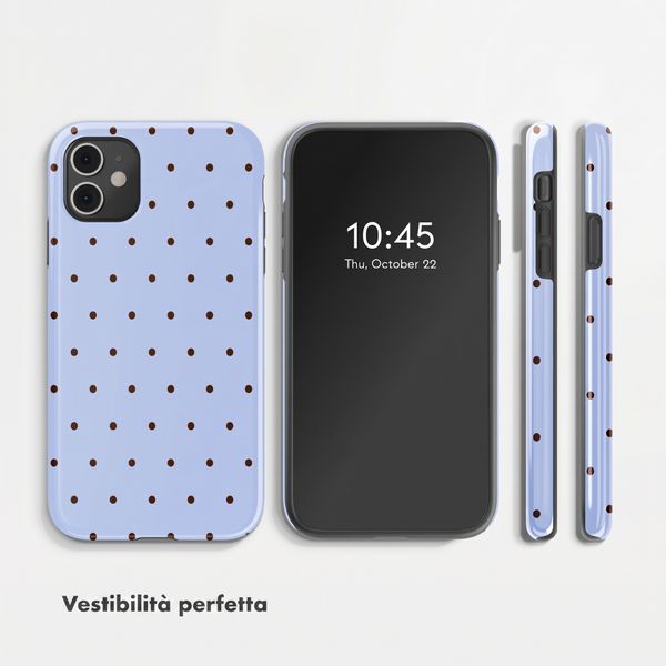 Selencia Cover Posteriore Vivid Apple iPhone 11 - Happy Dots Digital Sky