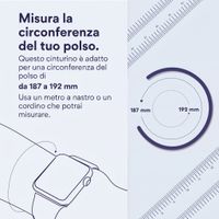 Apple Cinturino Solo intrecciato Apple Watch | 44/45/46/49 mm - Taglia 10 - Atlantic Blue