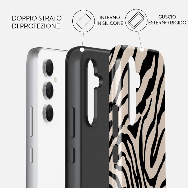 Burga Cover Posteriore Resistente Samsung Galaxy A55 - Imperial