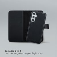 Selencia Libreria rimovibile Olyn con MagSafe Samsung Galaxy S24 FE - Nero