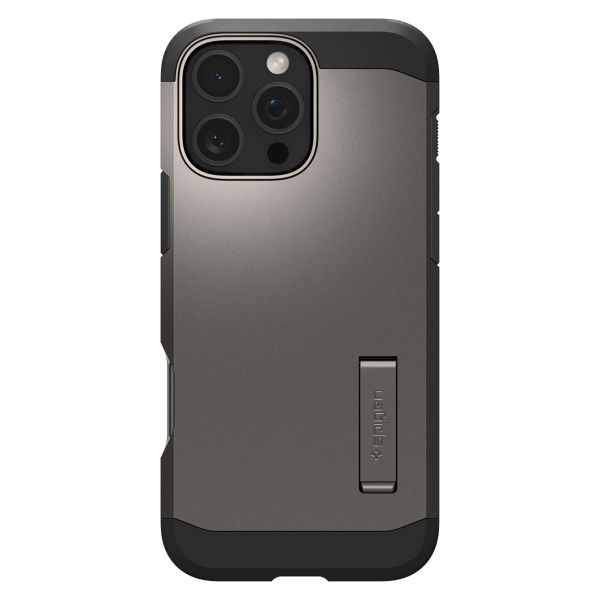 Spigen Cover Posteriore Corazzata Tough con MagSafe Apple iPhone 16 Pro - Gunmetal