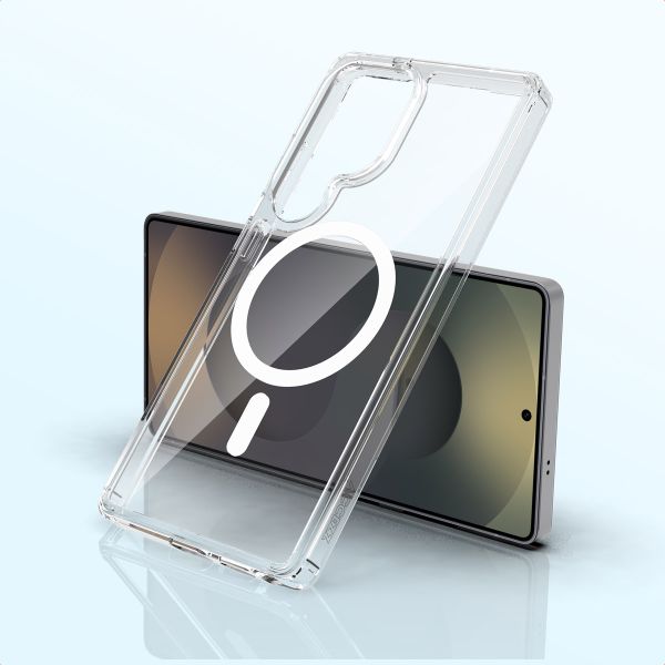Accezz Cover posteriore Xtreme Impact con MagSafe Samsung Galaxy S25 Ultra - Trasparente