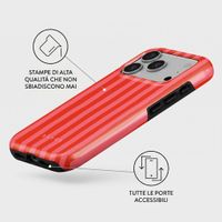 Burga Cover Posteriore Resistente con MagSafe Apple iPhone 17 Pro - Pomegranate