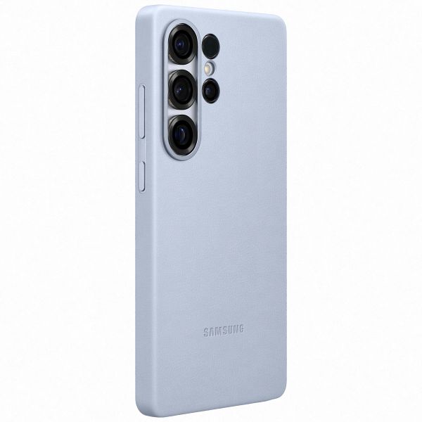 Samsung Cover originale KindSuit in pelle vegana Samsung Galaxy S25 Ultra - Azzurro