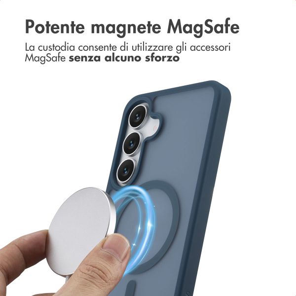 imoshion Cover posteriore Color Guard con MagSafe Samsung Galaxy S25 FE - Blu scuro