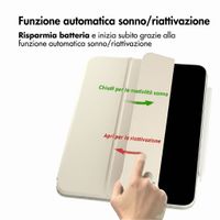 imoshion Custodia Magnetica a Libro Apple iPad Pro 11 (2025) M5 / (2024) M4 - Beige