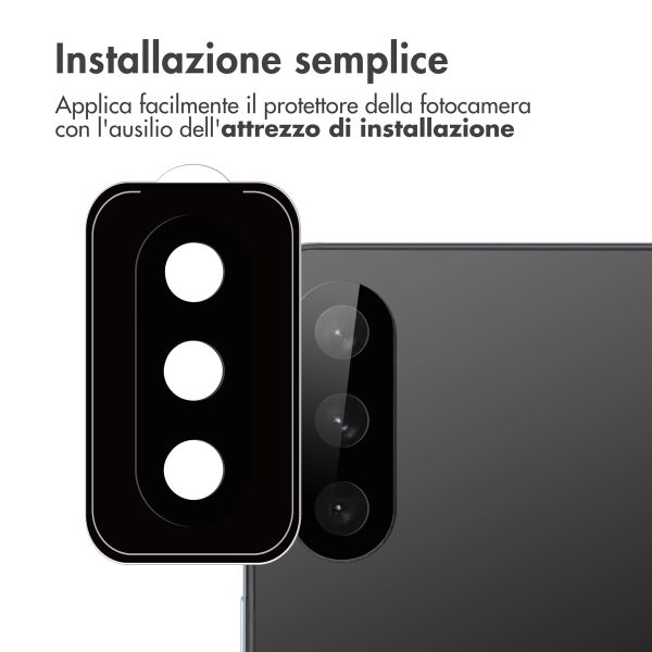 imoshion 2 Pack protezione lente fotocamera Samsung Galaxy A26 - Nero