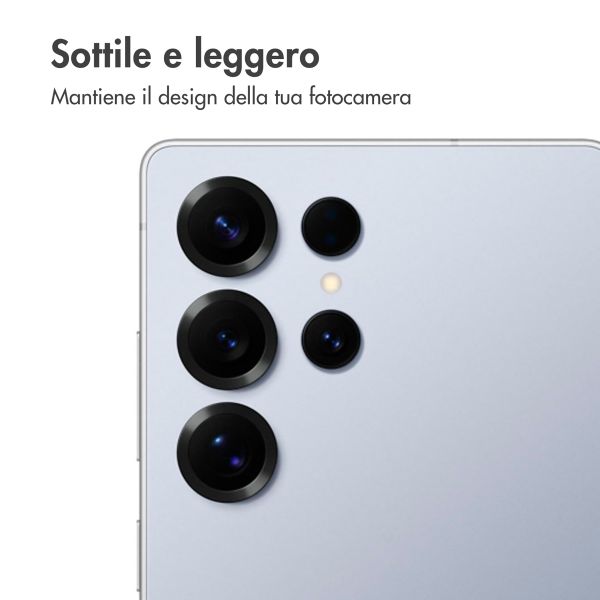 imoshion 2 Pack protezione lente fotocamera Samsung Galaxy S25 Ultra - Titanium Silverblue