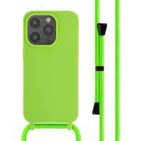 imoshion Cover in Silicone con Cordino Apple iPhone 14 Pro - Fluor Groen
