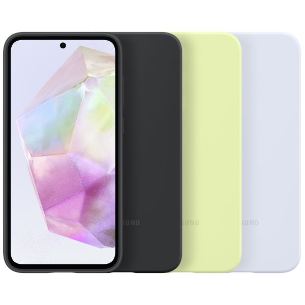 Samsung Cover originale in silicone Samsung Galaxy A35 - Lime