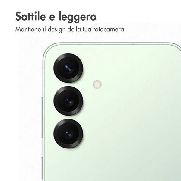 imoshion 2 Pack protezione lente fotocamera Samsung Galaxy S25 - Mint