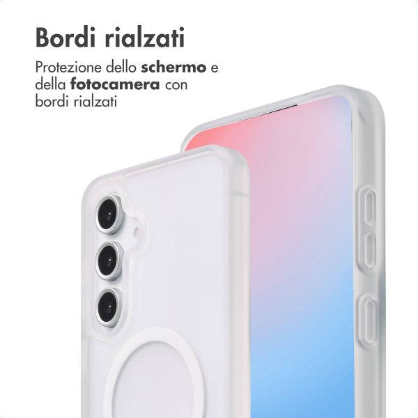 imoshion Cover posteriore Color Guard con MagSafe Samsung Galaxy S24 FE - Bianco