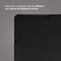 imoshion Cover Antishoc Speciale Bambini con Manico iPad Pro 12.9 (2022 - 2018) - Nero