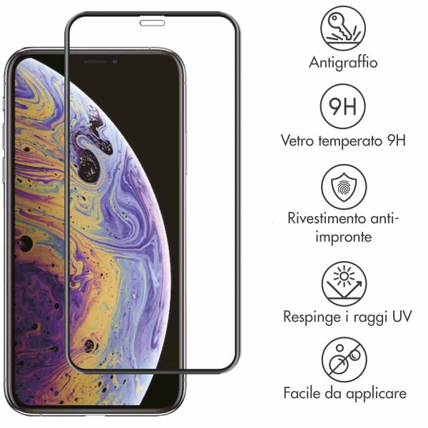 Accezz Vetro temperato Full Cover Apple iPhone 11 Pro Max / Xs Max