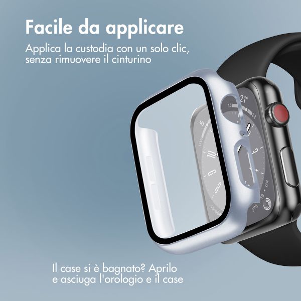 imoshion Cover rigida integrale Apple Watch 4 / 5 / 6 / SE - 44 mm - Argento