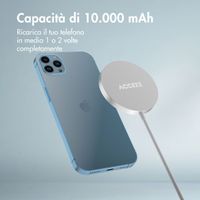 Accezz Caricatore wireless USB-C - Caricatore wireless MagSafe - 1 metro - Bianco