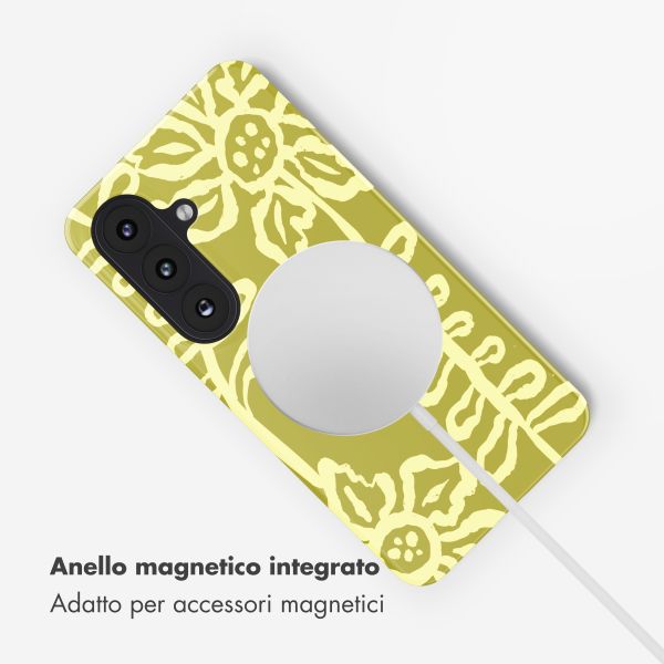 Selencia Cover posteriore Vivid con MagSafe Samsung Galaxy S26 - Chalky Bloom
