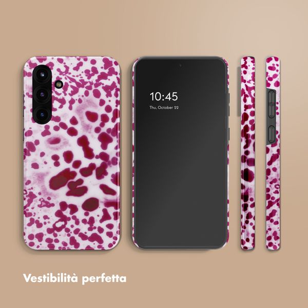 Selencia Cover Posteriore Vivid Samsung Galaxy S25 FE - Cosmic Orchid
