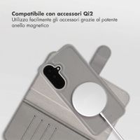 Selencia Libreria rimovibile Olyn con MagSafe Samsung Galaxy A37 (5G) - Grigio