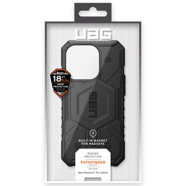 UAG Cover Posteriore Pathfinder con MagSafe Apple iPhone 14 Pro - Nero