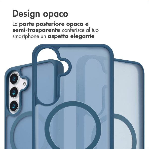 imoshion Cover posteriore Color Guard con MagSafe Samsung Galaxy S25 - Blu scuro