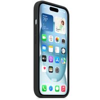 Apple Cover Posteriore in Silicone con MagSafe Apple iPhone 15 - Black