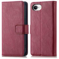 imoshion Cover a libro di Lusso Apple iPhone 17e / 16e - Bordeaux