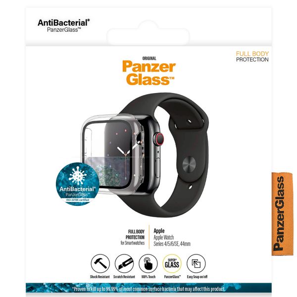 PanzerGlass Cover Full Body Apple Watch 4 / 5 / 6 / SE - 44 mm - Trasparente